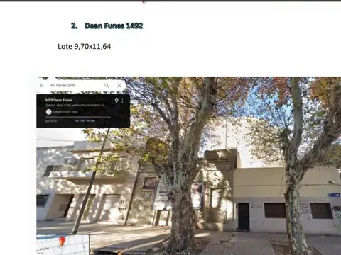 Oportunidad Lote en ochava -San Cristobal