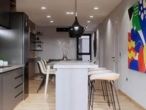 Departamento 3 ambientes con 1 baño