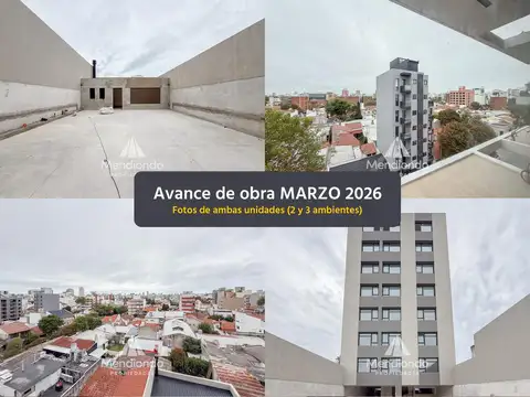 Departamento 3 ambientes con 2 baños