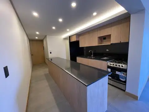 Departamento 2 ambientes con 2 baños