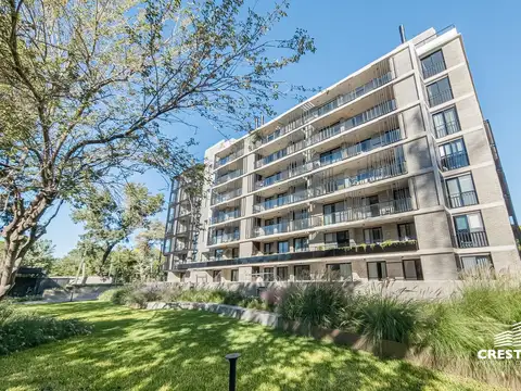 Venta / Permuta - Departamento 1 dormitorio con balcón y parrillero - Fisherton, Rosario