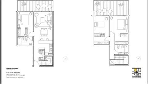 Departamento en Venta de 3 ambientes