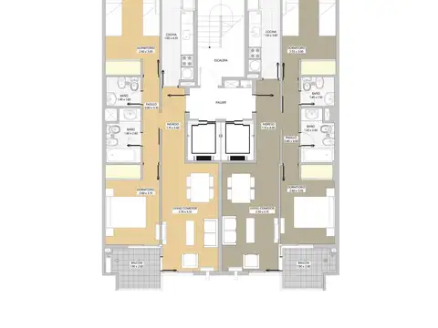 Departamento en Venta de 2 ambientes