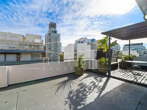 Venta Palermo Borges y Guatemala 2 amb con balcón terraza, parrilla y cochera