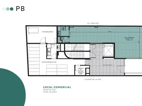 Departamento en Venta de 1 dormitorio