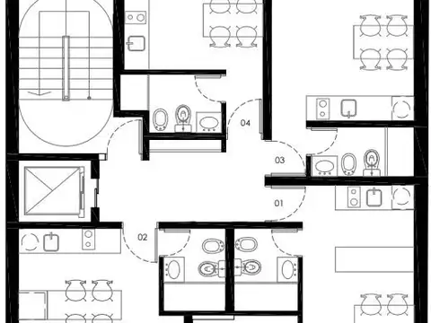 Departamento en Venta de 2 ambientes