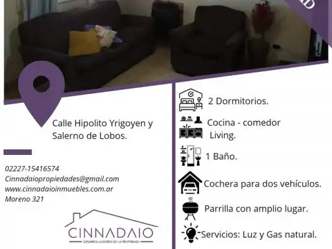 Casa en Venta de 1 dormitorio