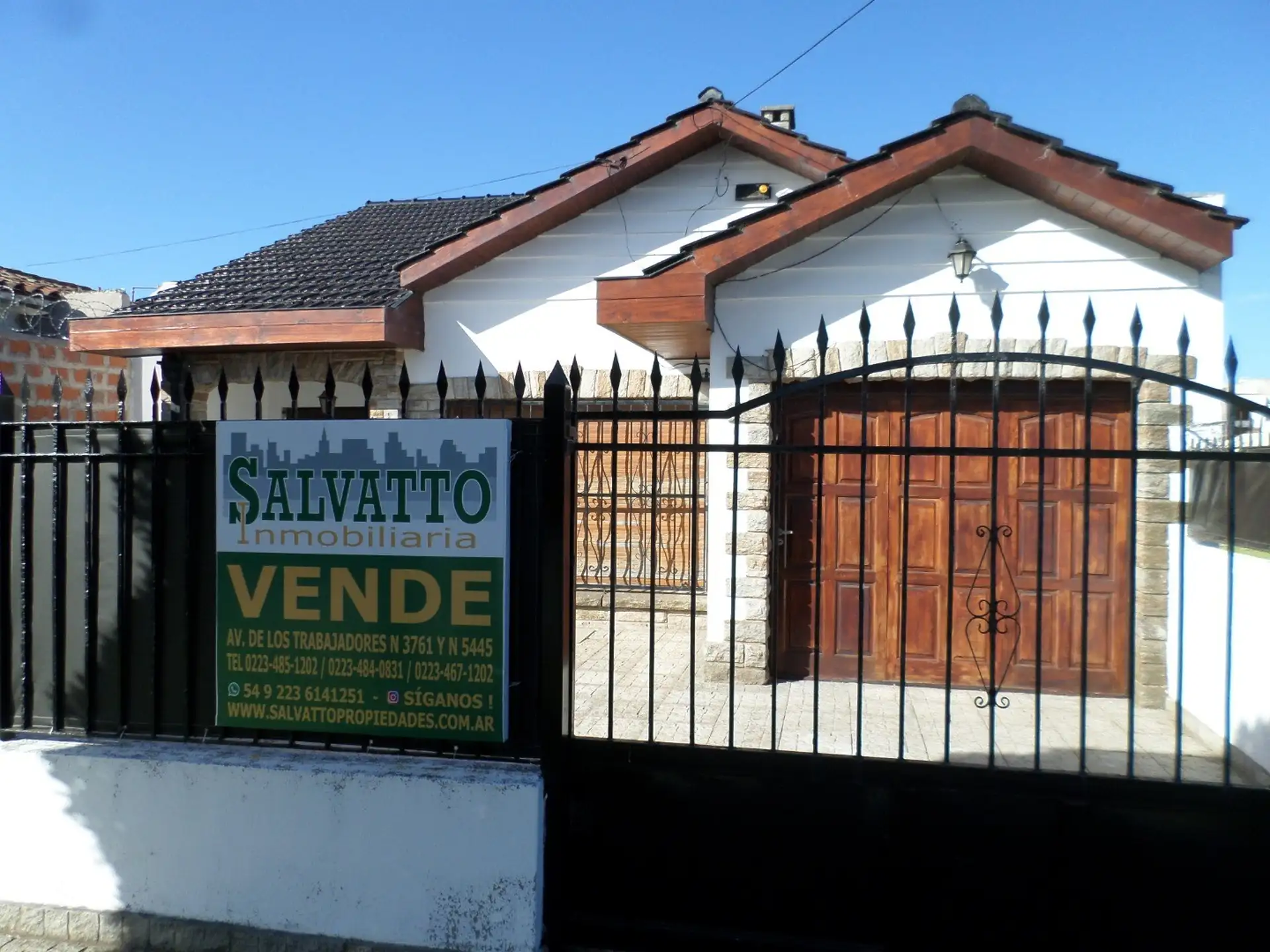 Chalet 3 ambientes con dependencia a terminar en Punta Mogotes