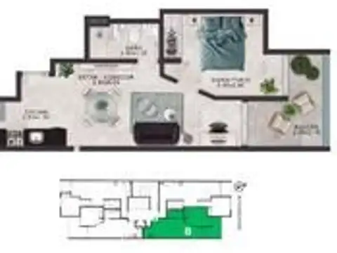 Departamento en Venta en Nueva Cordoba, USD 92.000