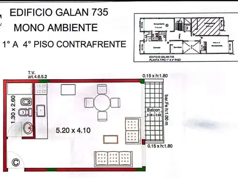 Departamento en Venta en El Palomar, USD 43.000