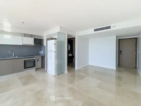 Departamento 2 ambientes con 2 baños