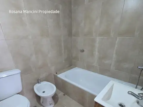 Departamento 2 ambientes con 2 baños