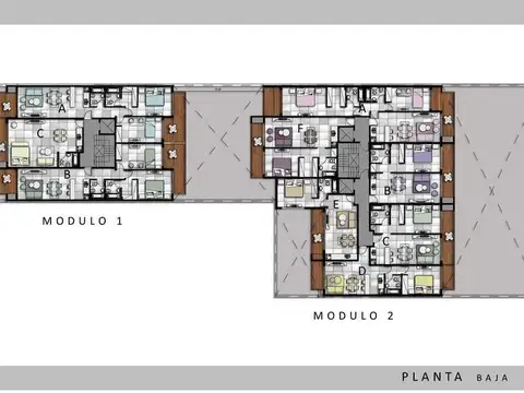 Departamento Monoambiente con 1 baño