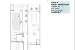 PUEYRREDON 3632 de  1 y 2 Dormitorios