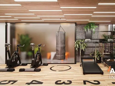 Departamento 3 ambientes con 2 baños