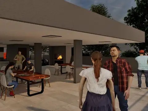 COCHERA CUBIERTA VENTA CASTELAR FINANCIA POZO