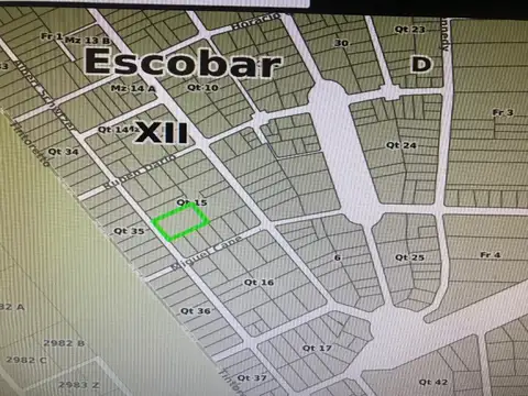 MAGNIFICO LOTE 29 Mts DE FRENTE SOBRE ASFALTO