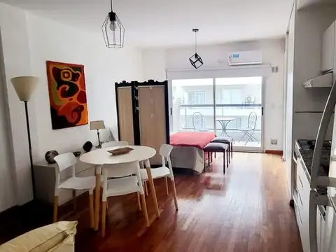 ALQ. TEMP. MONOAMBIENTE BELGRANO AMENITIES BALCON