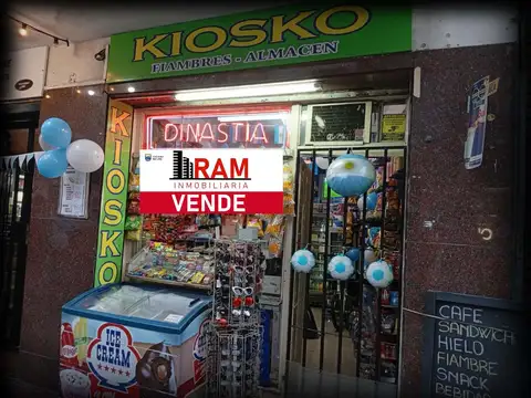 Excelente Kiosco para ingresar en la zona de Palermo.