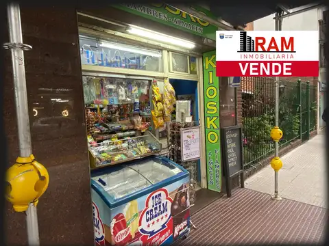 Excelente Kiosco para ingresar en la zona de Palermo.