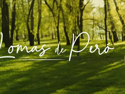 Lote en Barrio Parque Lomas de Peró - Del Viso  -  Financiación Directa