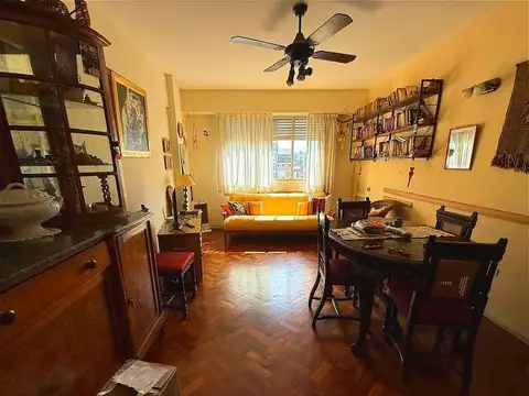 Depto. 3 amb c/frente super luminoso. Vista Abierta.