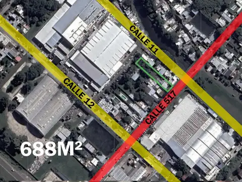 Terreno en venta - 688mts2 - La Plata