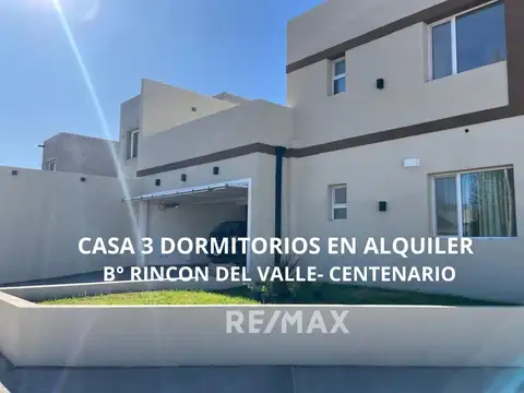 ALQUILER CASA EX ZONA PEAJE - CENTENARIO 