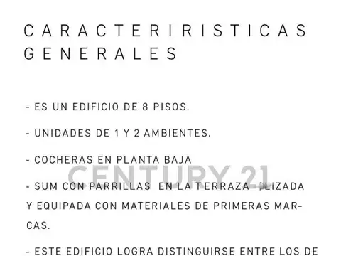 Departamento en Venta de Monoambiente