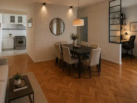 Departamento DOS AMBIENTES EN VENTA EN BELGRANO MAS ESCRITORIO