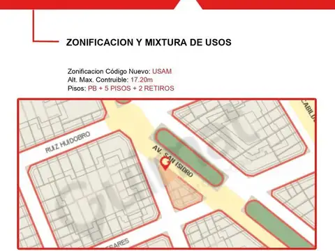Terreno en Venta de 120,0 m2