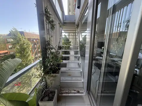 Alquiler de 2 ambientes con mega terraza propia en Green Tower!!!