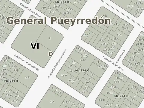 Terreno en  Venta para construir edificio
