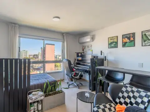 Departamento Monoambiente con 1 baño