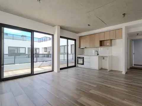 Departamento de 2 ambientes en venta en Palermo con terraza propia y parrilla