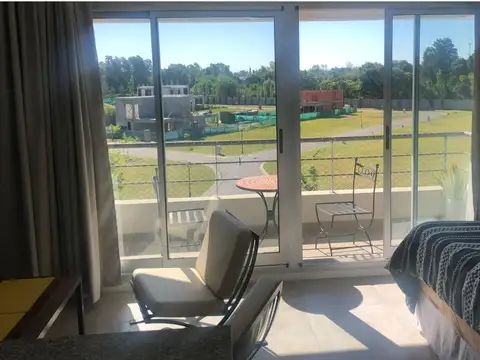 Venta depto Monoambiente Lagoon Pilar CUAN PROPIEDADES