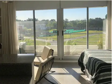 Venta depto Monoambiente Lagoon Pilar CUAN PROPIEDADES