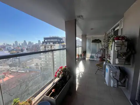 EXC DEPTO  MODERNO 2 AMB CON BALCON TERRAZA - COCHERA - AMENITIES - PILETA- PARRILLA -