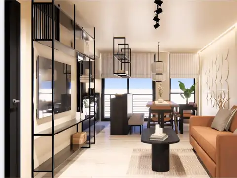 Departamento 2 ambientes con 1 baño