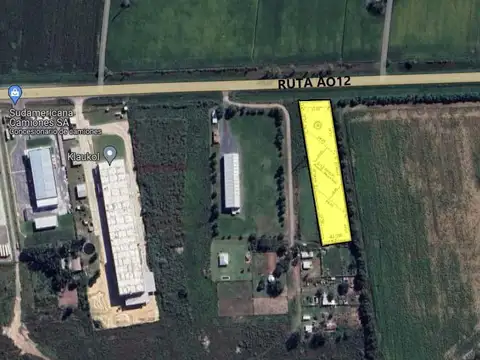VENTA LOTE - TERRENO SOBRE RUTA AO16 