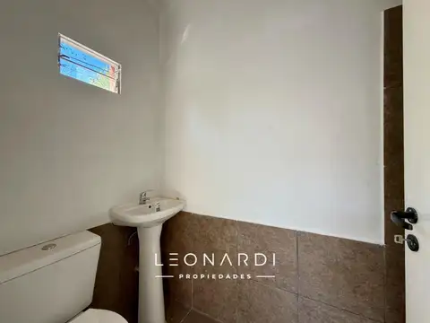 Departamento 2 ambientes con 1 baño