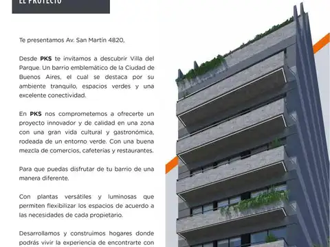 Departamento en Venta 1 año