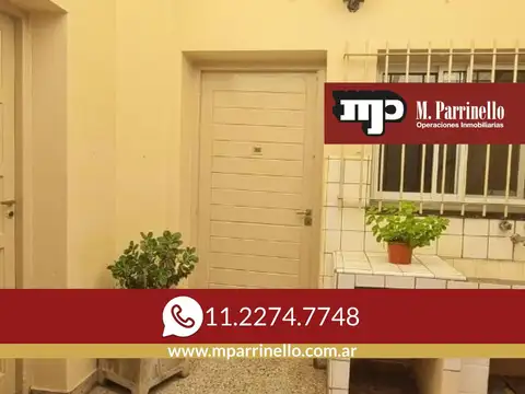PH en Planta Baja de 2 dormitorios con patio- En Alquiler