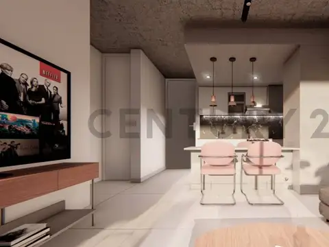 Departamento 3 ambientes con 1 baño