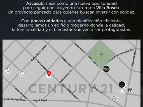 Departamento en Venta de 2 ambientes