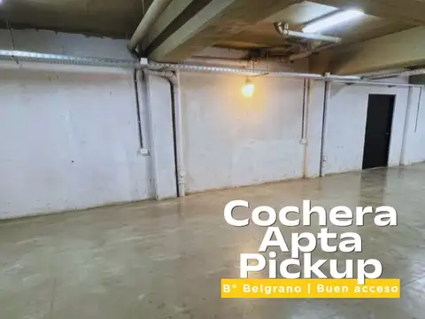 VENTA COCHERA EN BARRIO BELGRANO AMPLIA