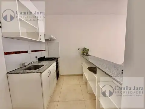 Departamento 2 ambientes con 1 baño