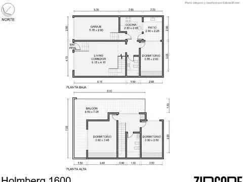 Depto Tipo Casa en Venta de 2 dormitorios