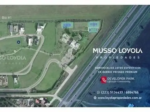 EXCLUSIVOS LOTES EN BARRIO PRIVADO DEVELOPER PARK 