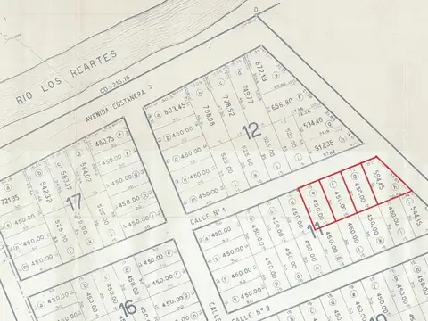 Terreno en Venta en Los Reartes, USD 82.000